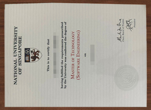 How to make the National University of Singapore diploma?