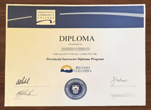 Fast to Get the Vancouver Community College certificate.